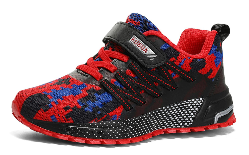 KUBUA Kids Sneakers Lightweight Boys Girls Tennis Shoes
