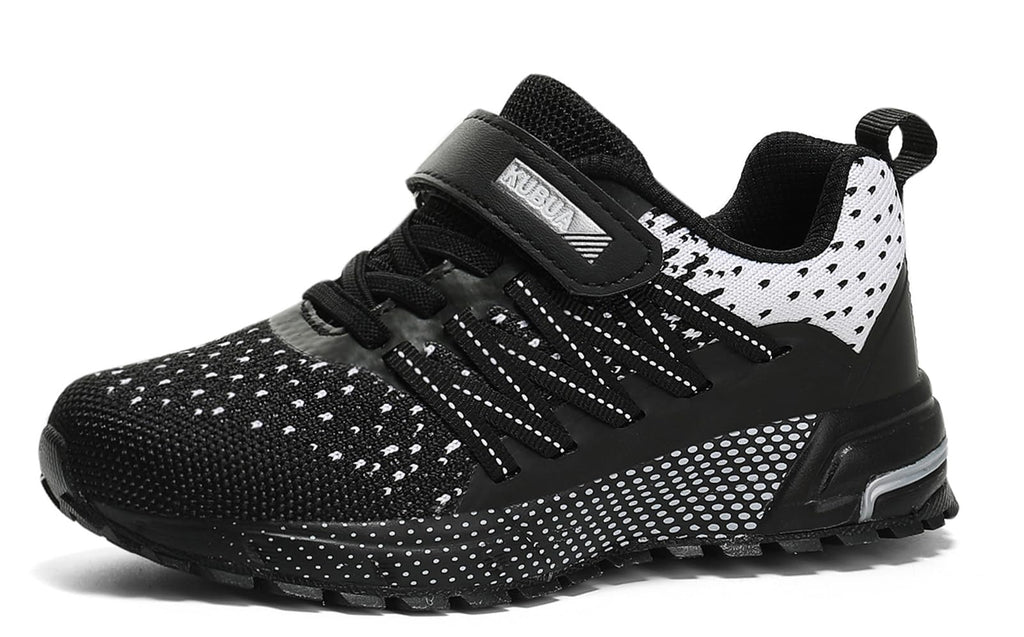 KUBUA Kids Sneakers Lightweight Boys Girls Tennis Shoes