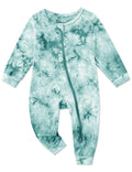 Jimonda Baby Girl Boys Bamboo Rayon Pajamas,Footless Pjs(Green,18-24 M)