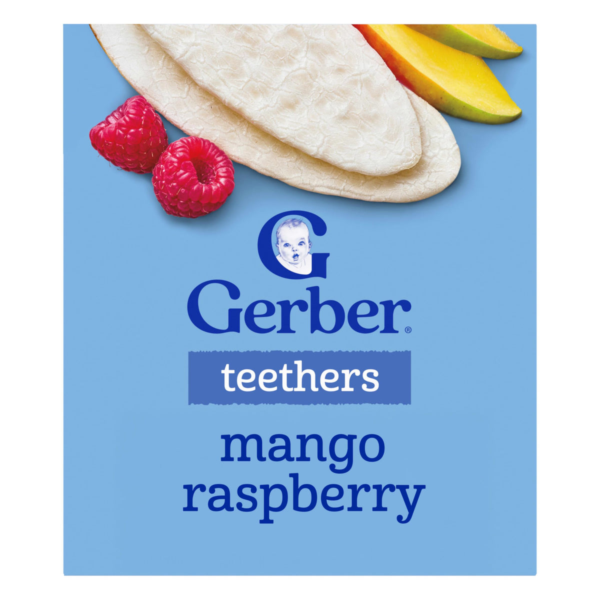 Gerber Apple Harvest Teether Wheels Snack, 1.48 Oz, 6 Pack