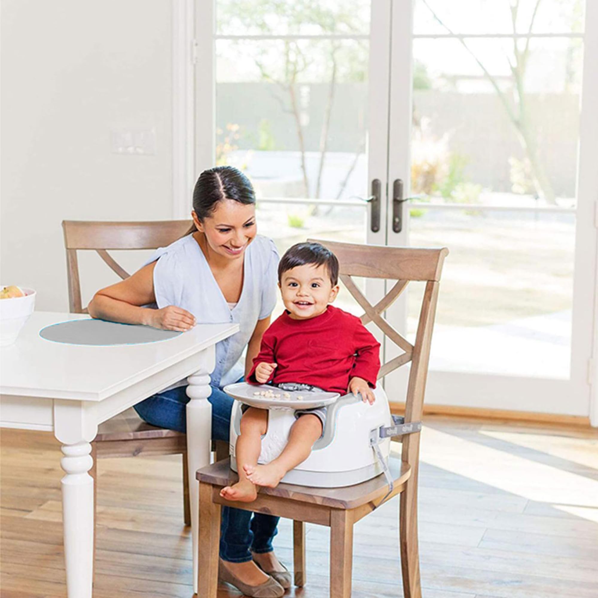 Bumbo 3-in-1 Portable Infant Multi-Seat with Tray, 6 to 36 Months, Monsoon