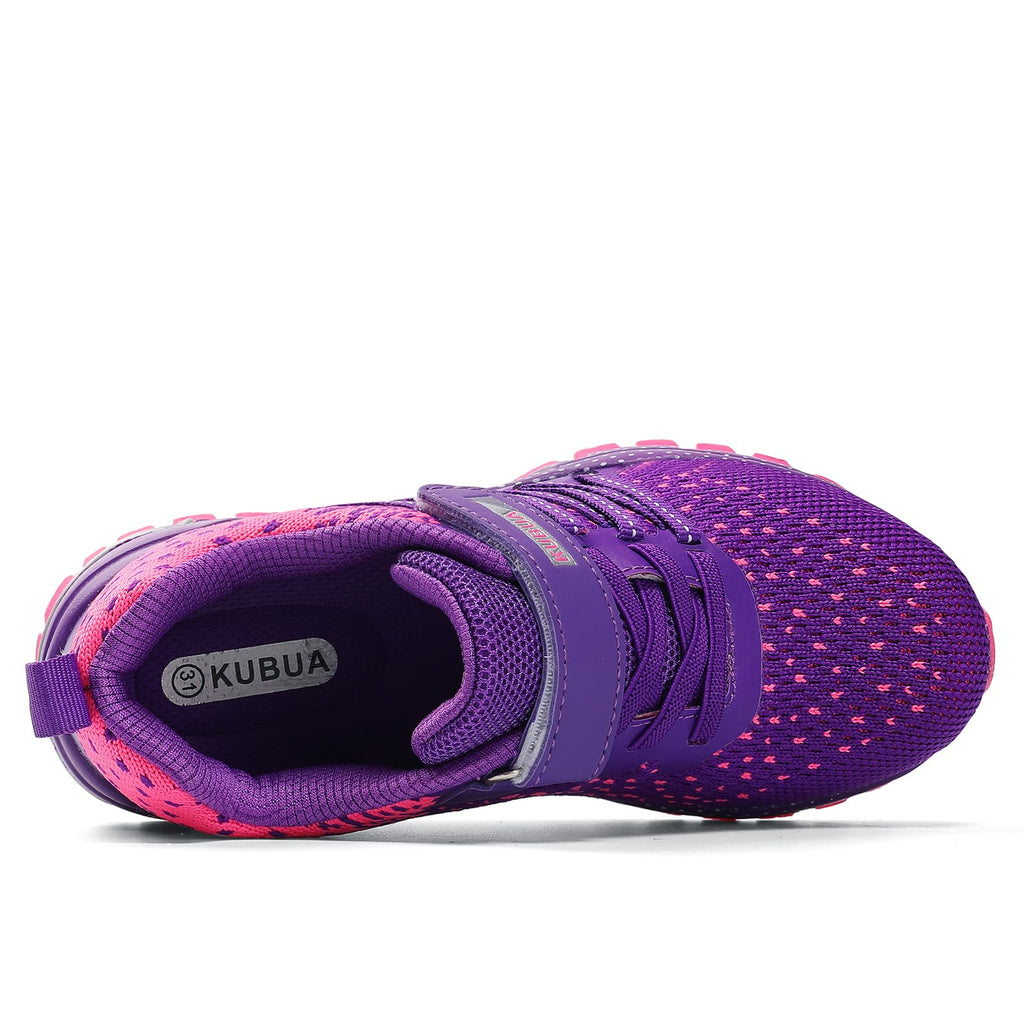 KUBUA Kids Sneakers Lightweight Boys Girls Tennis Shoes