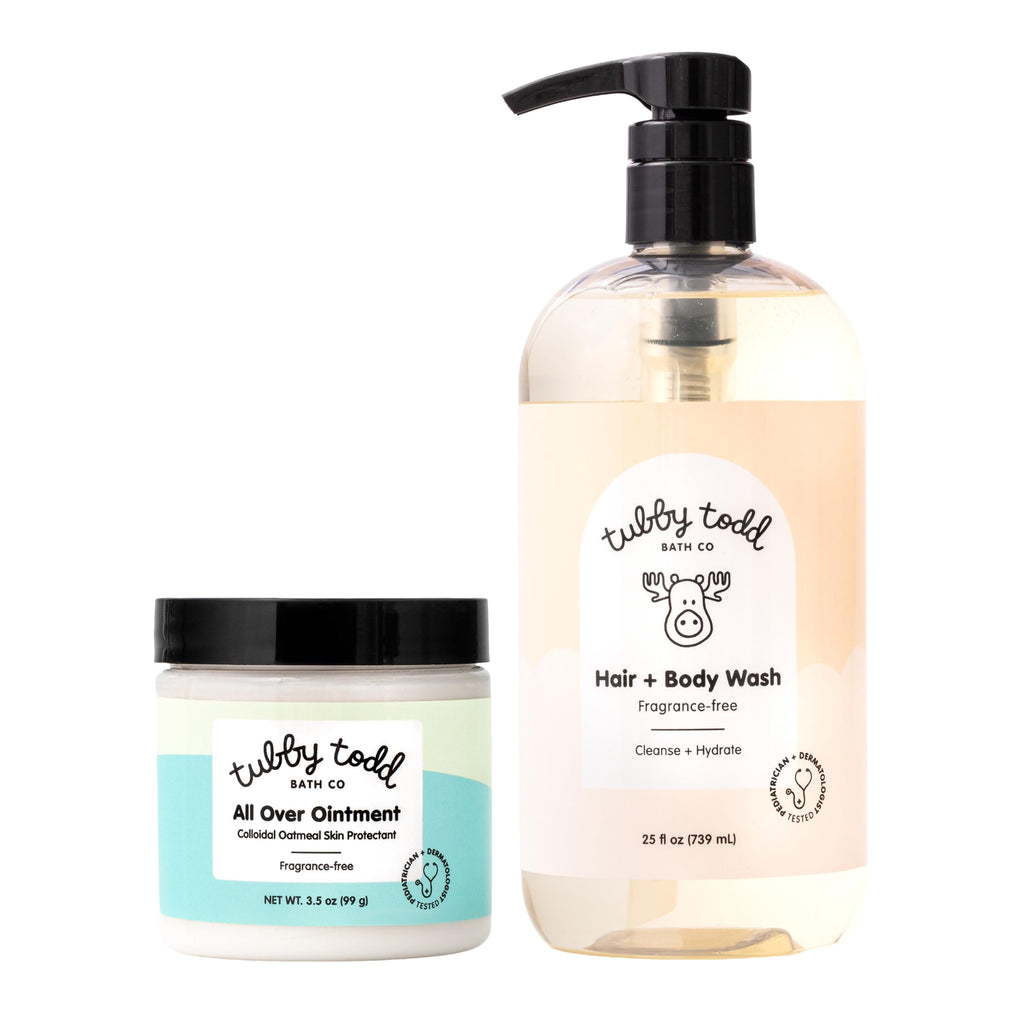 Tubby Todd Baby Body Wash and Lotion Set