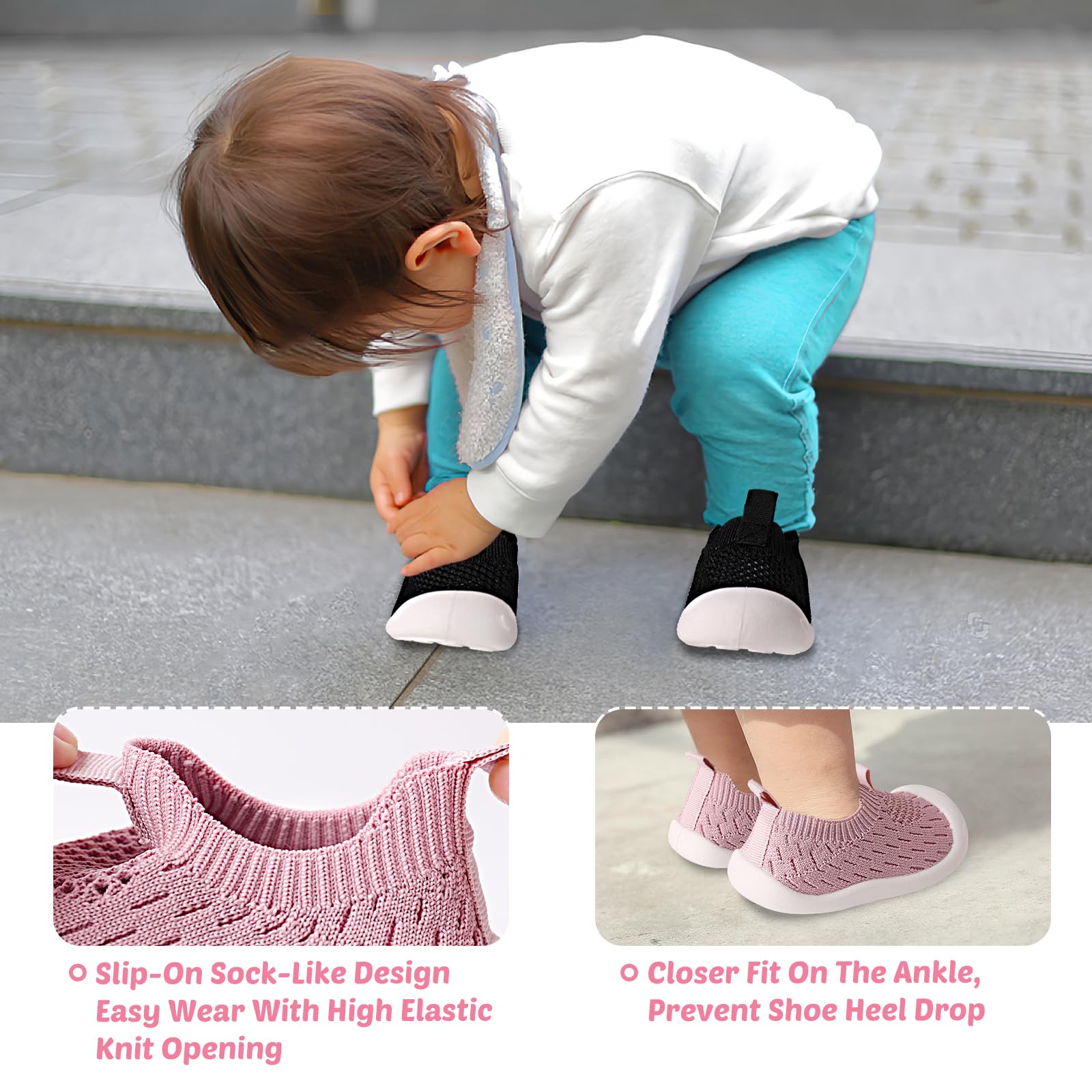 Baby Boy First Walking Shoes Girl Toddler Soft Sole Breathable