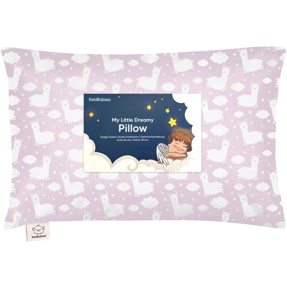 Toddler Pillow with Pillowcase, 13x18 My Little Dreamy Pillow (Dino Patrol)