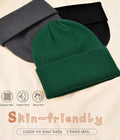 Rosoz Toddler Beanie Boys Girls Baby Knit Warm Beanies Kids Children Winter hat Caps