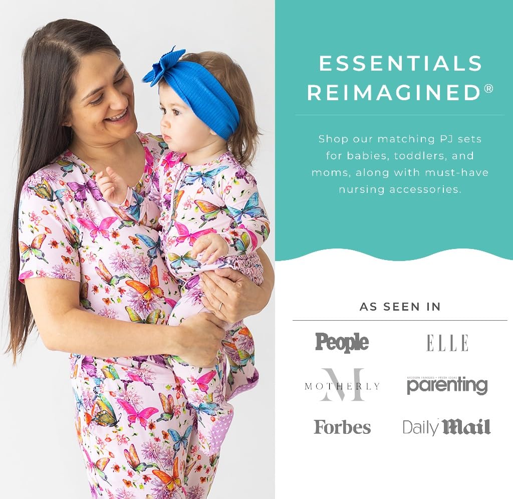 Posh Peanut Convertible Baby Sleepers, Toddlers Footless Pajamas for Girls
