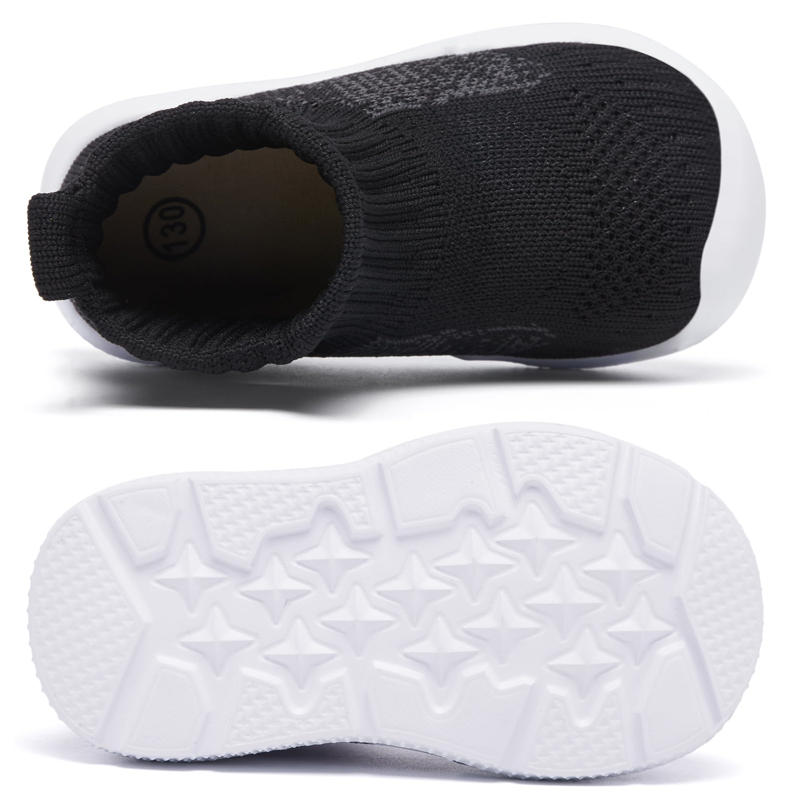 MORENDL Toddler Sock Shoes Baby Walking Shoes Infant Slippers Boys & Girls Non-Slip Sneakers