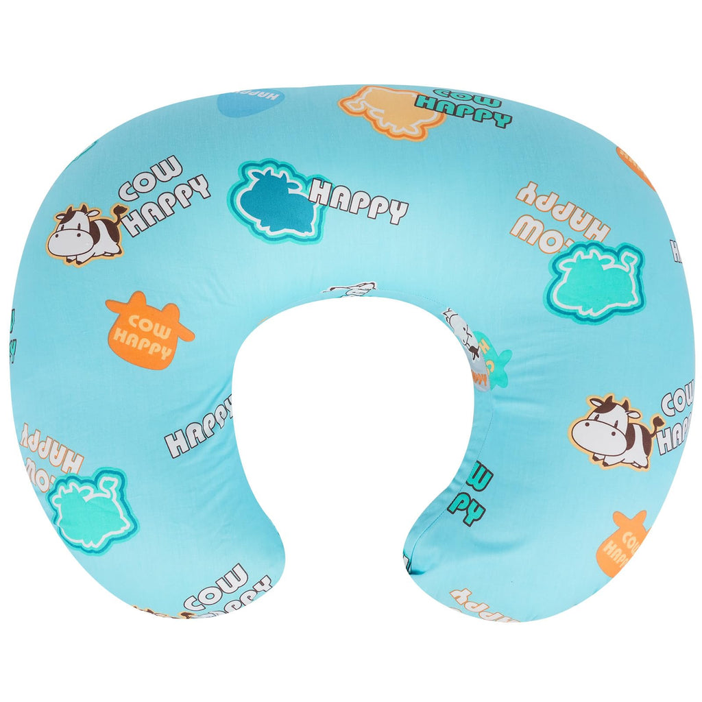 Nursing Pillow & Breastfeeding Pillow – Ergonomic C-Shape for Breastfeeding & Bottle Feeding, Standard Size Breathable with Washable Cover, Hypoallergenic,Tummy Time & Sitting Support ( 0-12Months)