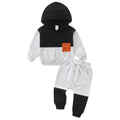 Babymine Baby Boy Outfit 6-9 Months Clothes Set Fall Winter Pants Patchwork Sweatsuit