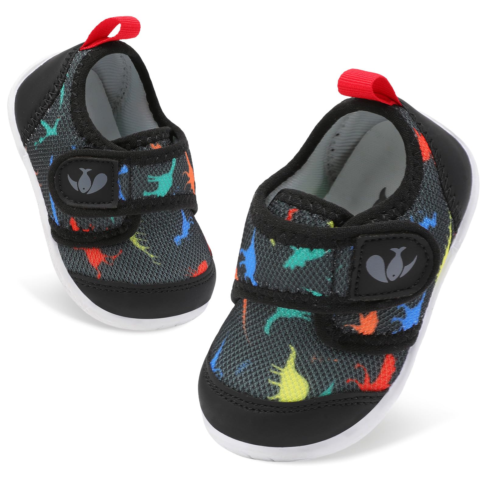 FEETCITY Baby Boy Girl Non-Skid Indoor Infant Walking Shoes Breathable Warm Elastic Sock Shoes with Memory Sole Protect Toes Outdoor Sneakers