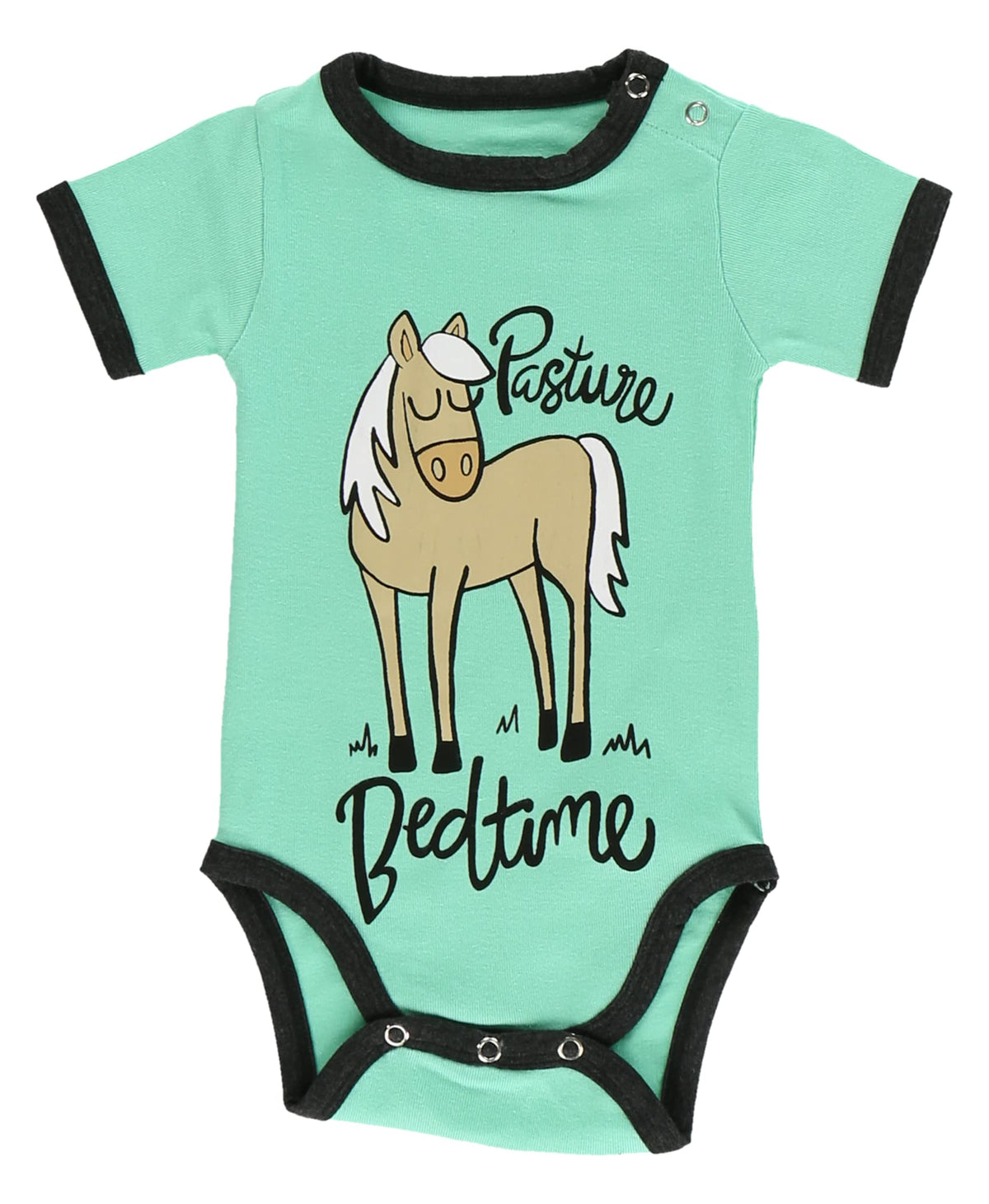 Lazy One Cute Unisex Baby Bodysuit, 6-18 Months, Otterly Adorable 6 Mo