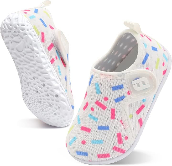 JOINFREE Baby Toddler Water Shoes Boys Girls Sandals Barefoot Kids Breathable Sneakers Shoes for Walking Running