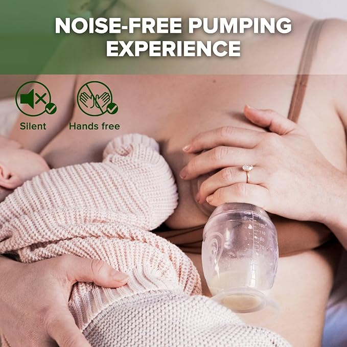 haakaa Silicone Breast Pump & Silicone Cap (Lavender) 5oz/150ml, Gen.2