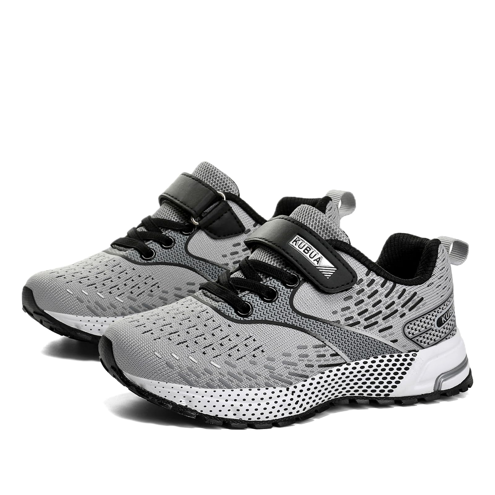 KUBUA Kids Sneakers Lightweight Boys Girls Tennis Shoes