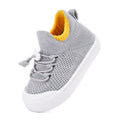 BMCiTYBM Baby Walking Shoes First Infant Sneakers Grey Size 18-24 Months
