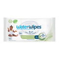 WaterWipes Sensitive+ Baby & Toddler Wipes, 3-In-1 Cleans, Cares, Protects, 99.9% Water, Textured Clean, Unscented & Hypoallergenic, 60 Count (1 Pack)
