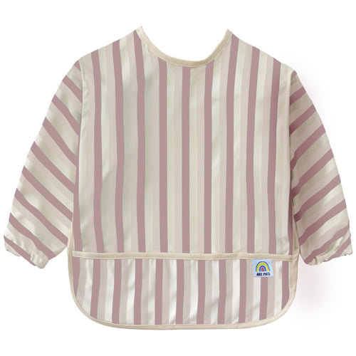 ARI MES Baby Bibs With Sleeves Waterproof Toddler Smock Bib Feeding