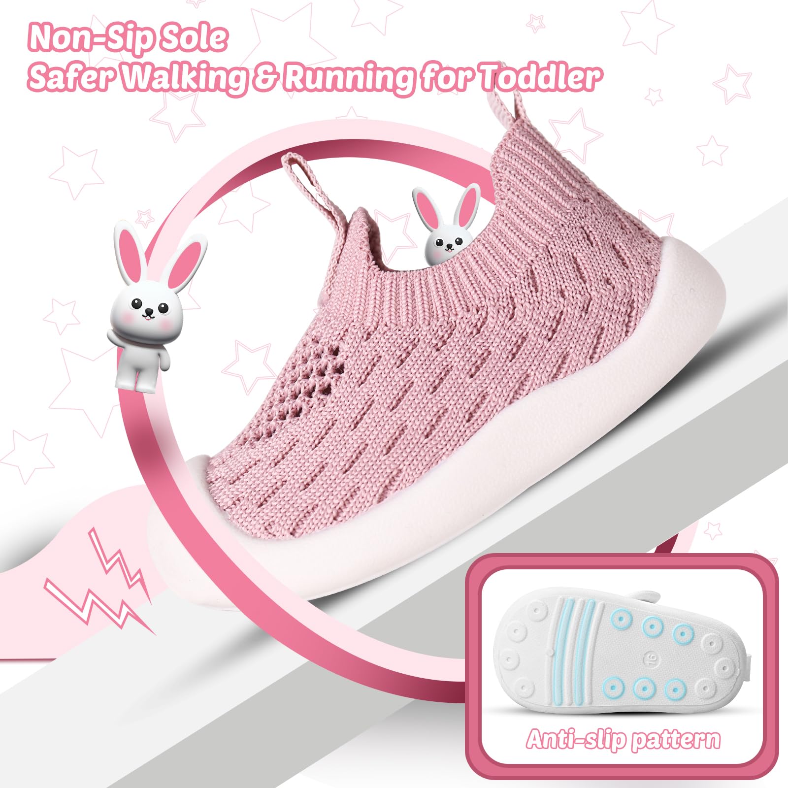 Baby Boy First Walking Shoes Girl Toddler Soft Sole Breathable