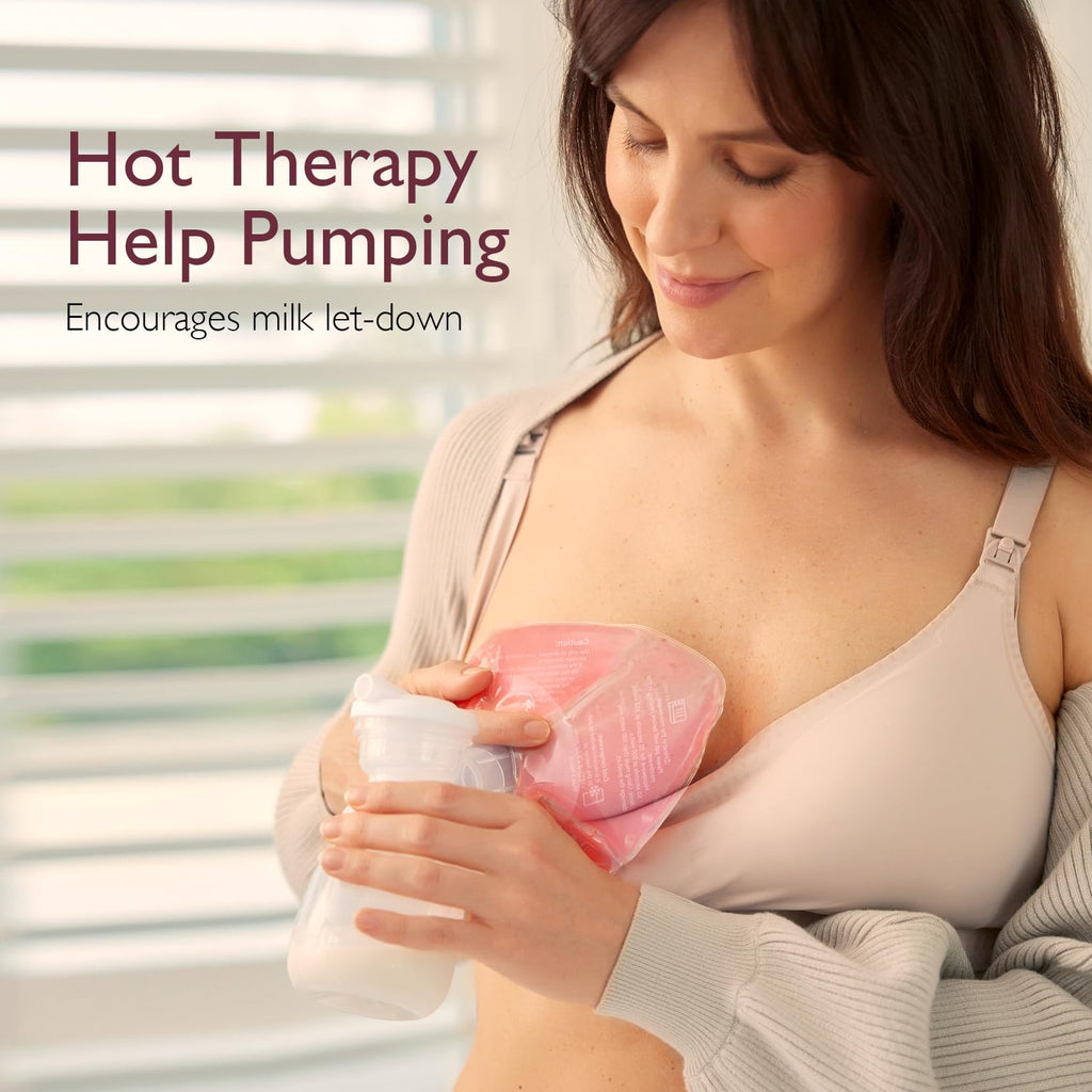 Momcozy Larger Breast Therapy Packs,Breastfeeding Essentials,Postpartum 2PK