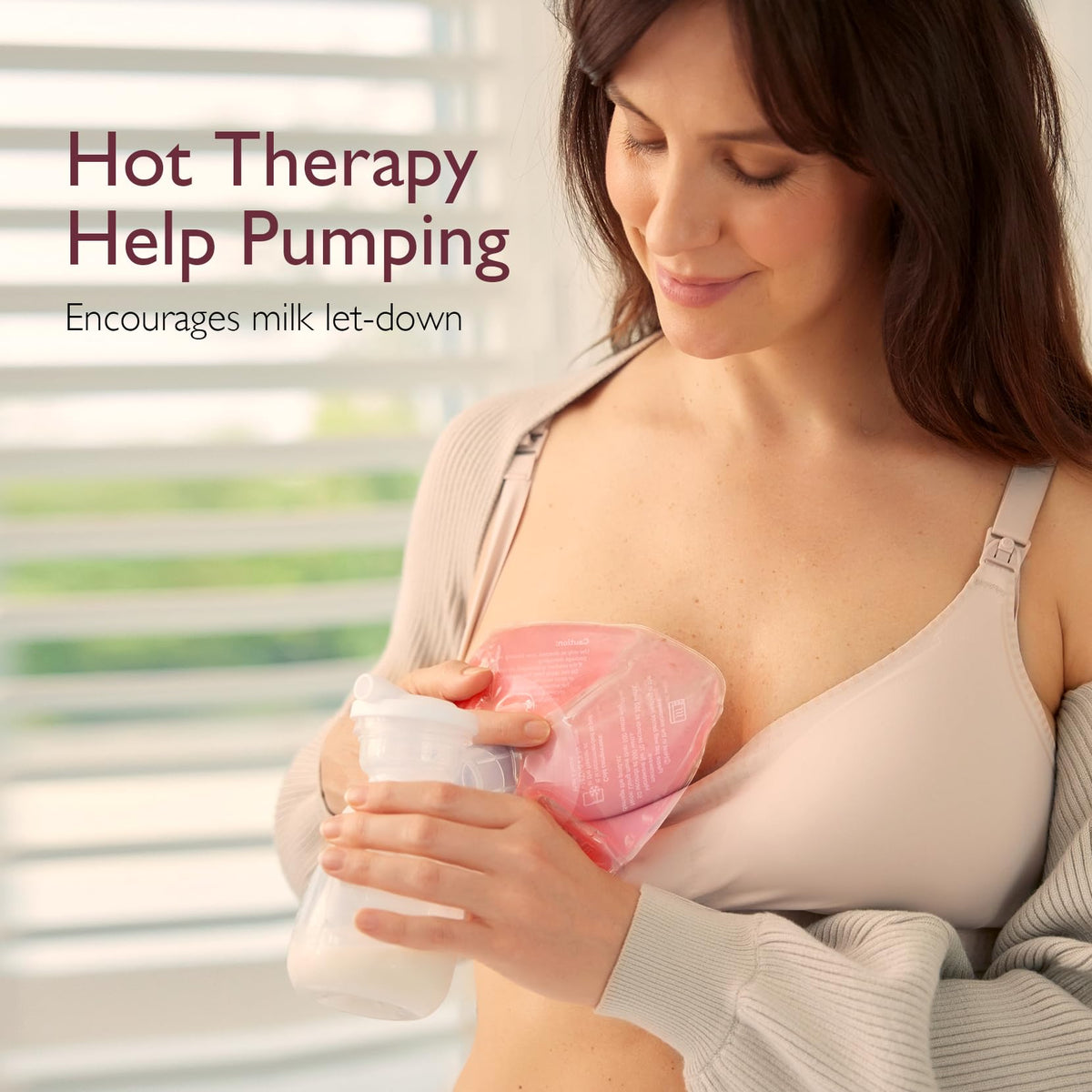 Momcozy Larger Breast Therapy Packs,Breastfeeding Essentials,Postpartum 2PK