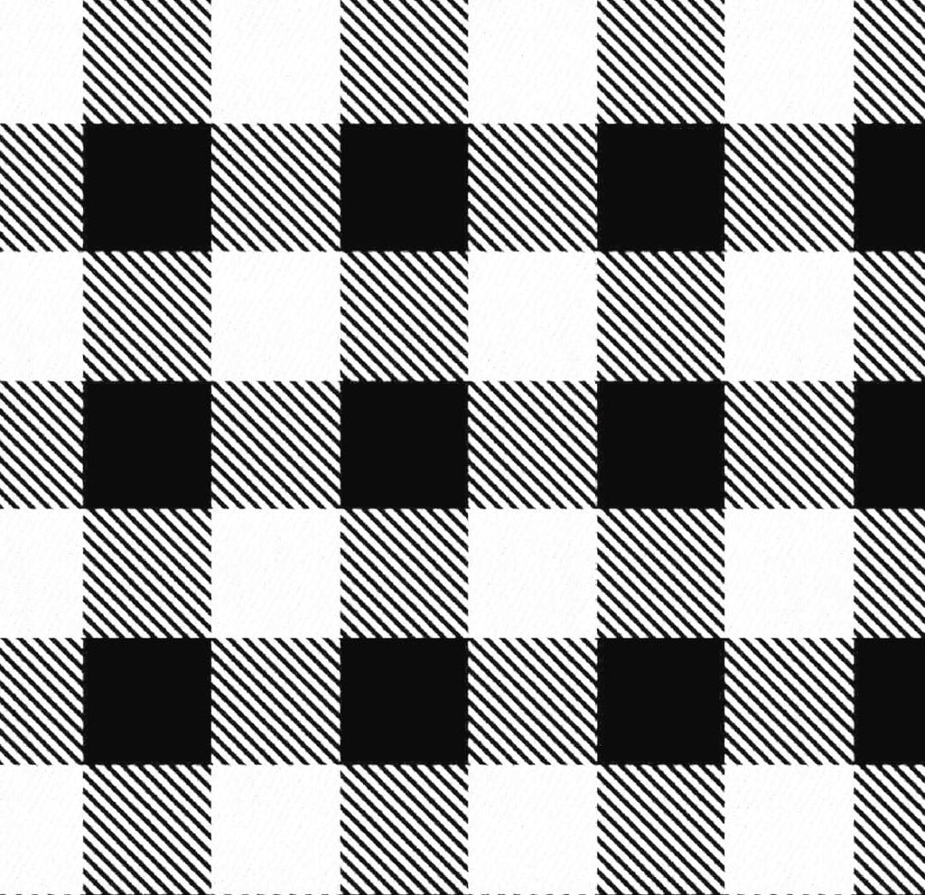 BapronBaby White Buffalo Plaid Bapron - No Neck Tie Safer Bib for Baby & Toddler - Soft Waterproof Stain Resistant - Machine Washable - Sz Baby/Toddler 6m-3T