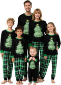 Awoscut Family Christmas Pajamas Matching Pajamas for Family, Xmas PJs Sets Holiday Sleepwear