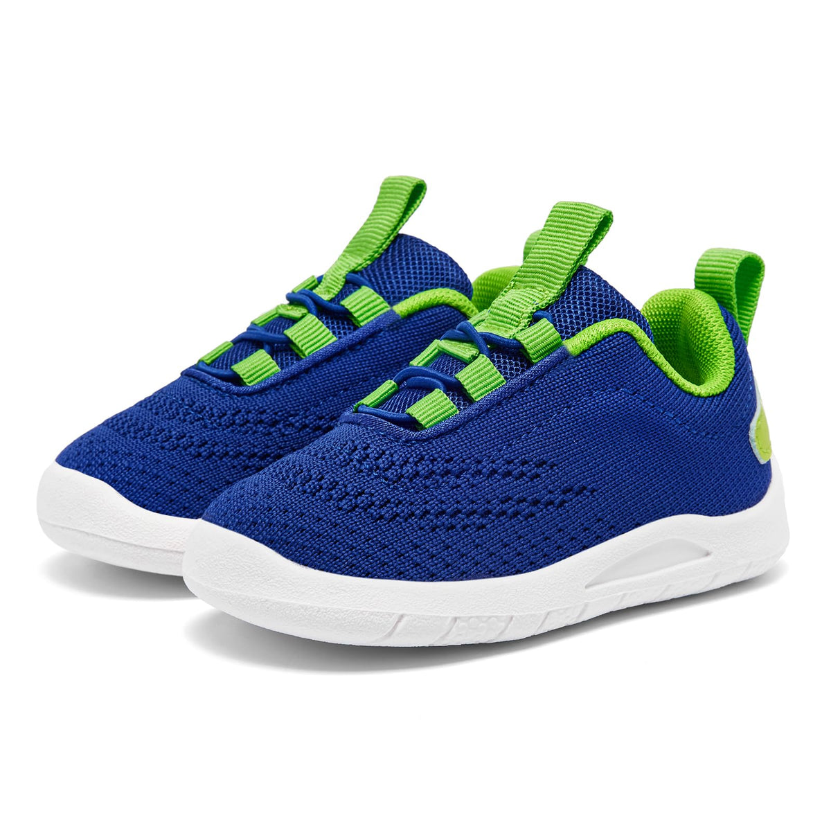 MORENDL Toddler Slip On Sneakers - Non-Slip Breathable Boys & Girls Running Shoes - Infant Tennis Shoes - White/Pink - Size 6