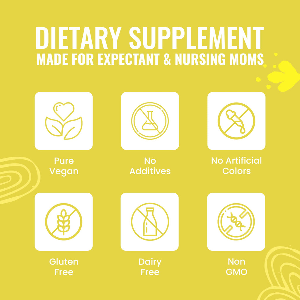 Go-Lacta 100% Organic Premium Moringa Capsules for Breastfeeding - Build Breast Milk Supply Before Birth - Healthy Breastfeeding for Mom and Baby - Increase Breast Milk Supply