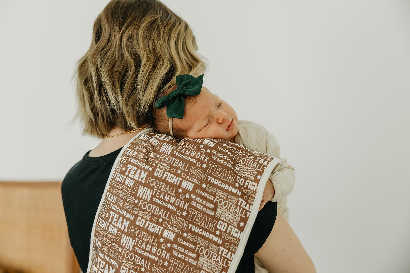 Copper Pearl Premium Baby Burp Cloths - 3-Pack Large Cotton Burp Cloths, Extra Soft Spit Up Rags with 3 Absorbent Layers, Perfect for Baby Boy and Baby Girl Gifts (21" x 10" Size, Blitz Set)