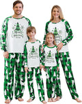 Awoscut Family Christmas Pajamas Matching Pajamas for Family, Xmas PJs Sets Holiday Sleepwear