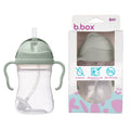 b.box Sippy Cup with Weighted Straw, Toddler Straw Cup, Spill Proof, 8oz