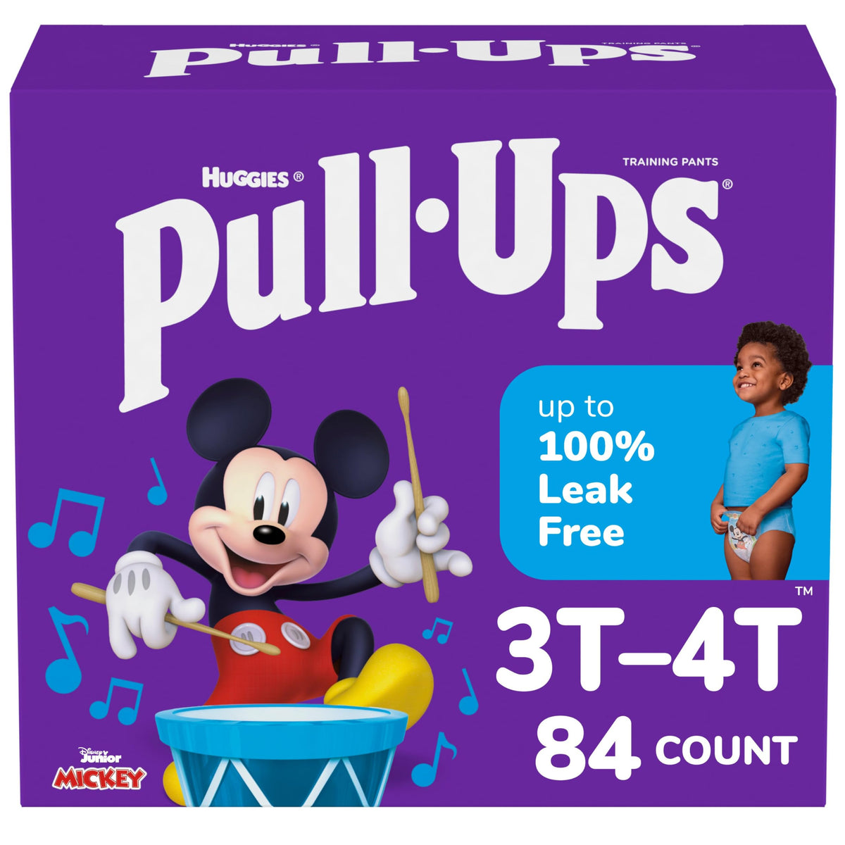 Pull-Ups Boys' Potty Training Pants, Size 2T-3T, 74 Count