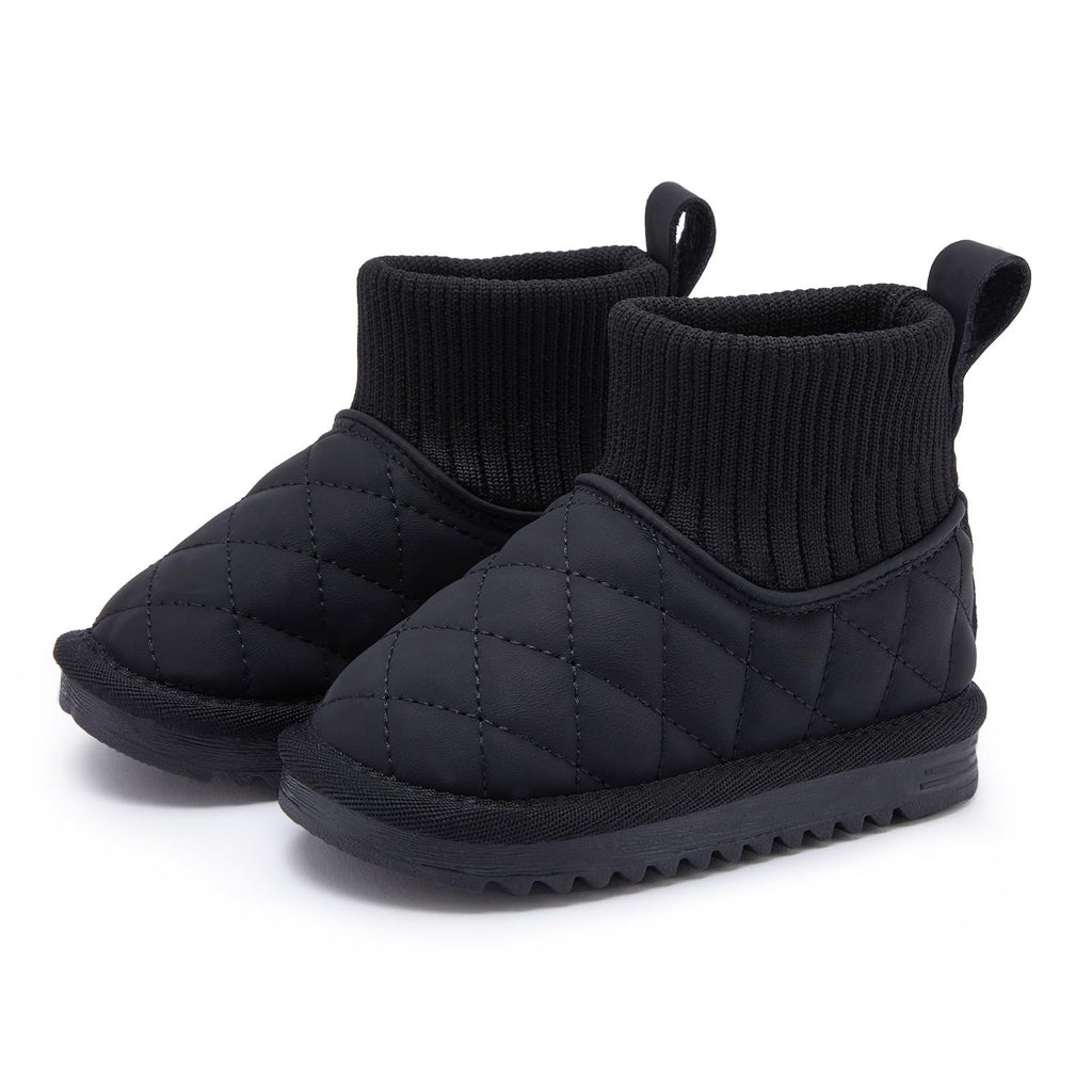 BMCiTYBM Baby Snow Winter Boots Girls Boys Infant Walker Shoes 12-18 Months