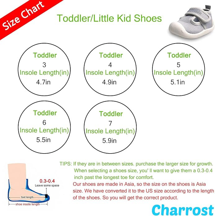 Baby First-Walking Shoes 1-4 Years Kid Shoes Trainers Toddler Infant Boys Girls Soft Sole Non Slip Cotton Canvas Mesh Breathable Lightweight TPR Material Slip-on Sneakers Outdoor