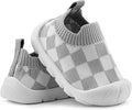 Baby Walking Shoes Toddler Girl Boy Soft Sole Breathable Cotton Canvas Shoes Infant Lightweight Non-Slip Safer Slip-on First Walkers Shoes Casual Tennis Wide Sneakers Rubber Soles Running Outdoor