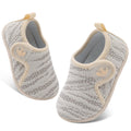FEETCITY Infant Shoes Girls Boys Slip On Sneaker Newborn Crib Shoes First Walking Shoe