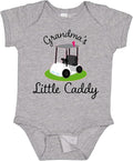 inktastic Grandma's Little Caddy Golf Baby Bodysuit