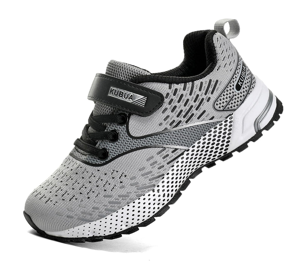 KUBUA Kids Sneakers Lightweight Boys Girls Tennis Shoes