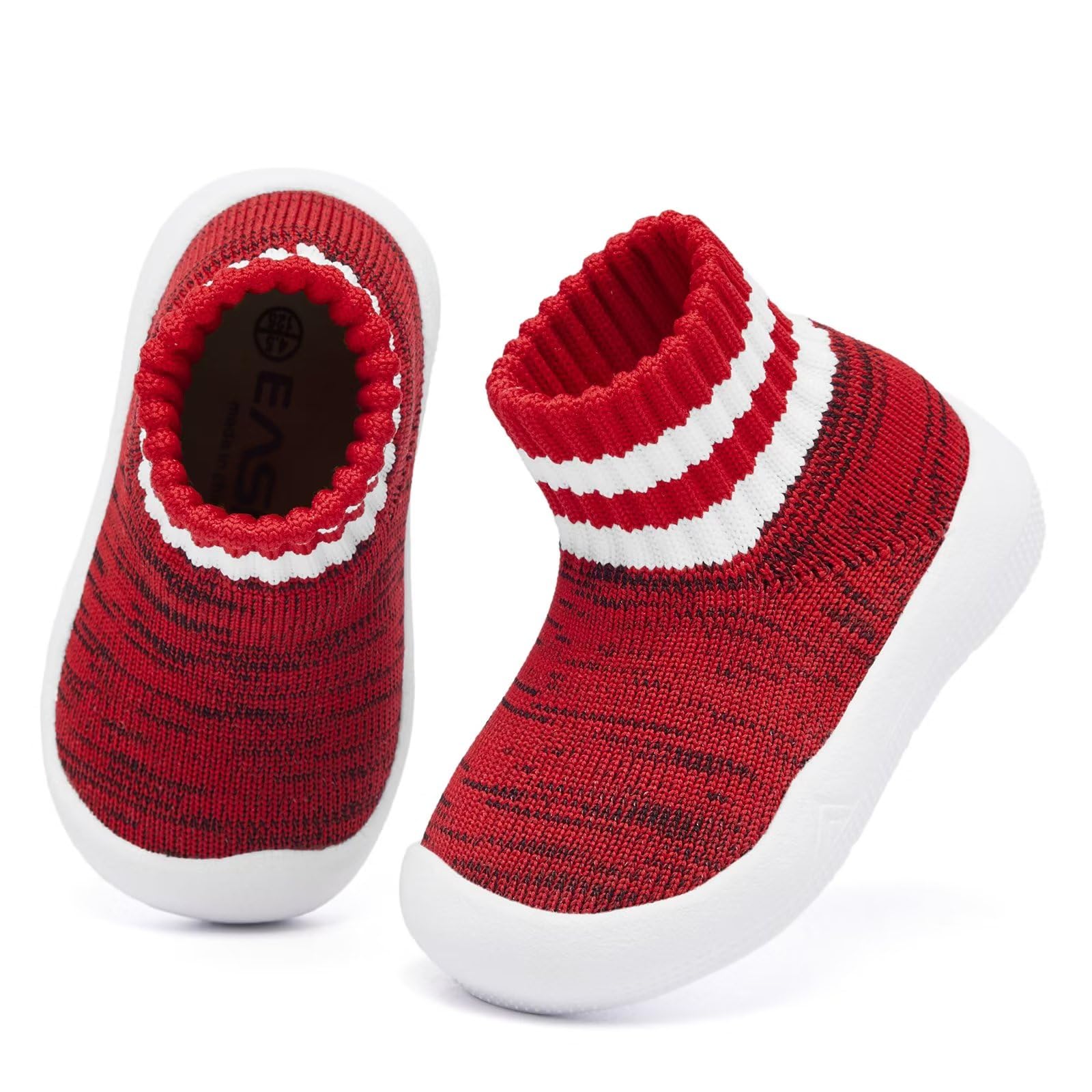 Eashi Baby Boy Girls Sock Walking Shoes Infant Non-Slip Slippers Sneakers