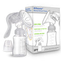 Elfzone Portable Manual Breast Pump - Silicone Hand Feeding Pump