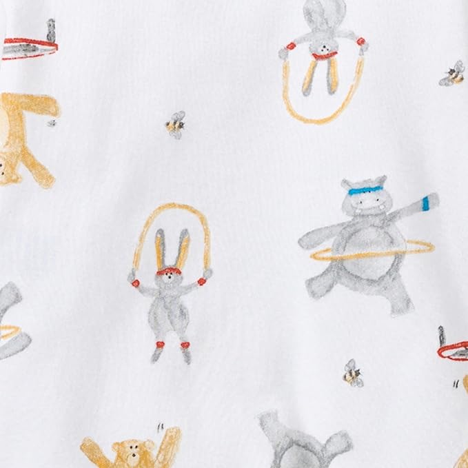 Burt’s Bees Baby Boys' One-Piece Sleep and Play 100% Organic Cotton PJs
