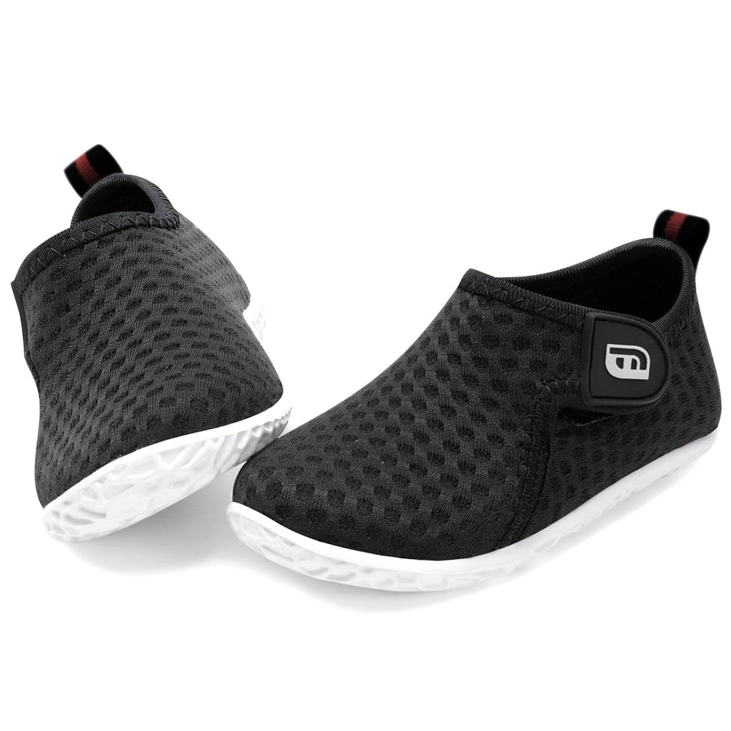 Kids Water Shoes Quick Dry Non-Slip Toddler Water Sports Sneakers for Baby Black 2.5-3 Years Toddler