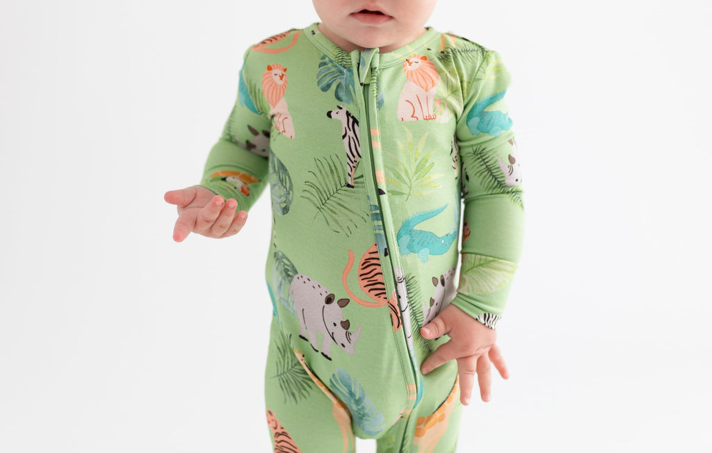 Posh Peanut Convertible Baby Sleepers, Boy Toddlers Footless Pajamas