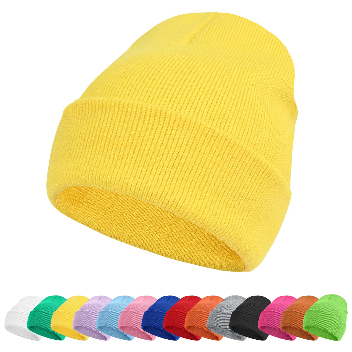 ZOORON Toddler Beanie Baby Kids Beanies Warm Winter Hat Knit Skull Cap for Boys & Girls Soft Children Infant Hat