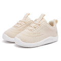 MORENDL Toddler Sneakers Baby Slip On Walking Shoes Non-Slip Breathable Boys & Girls Running Shoes Infant Tennis Shoe Khaki 9-12 Months Size 4.5