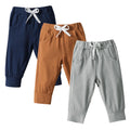 DREAM BUS Pack of 3 Toddler Jogger Pants with Pocket Toddler Boy Sweatpants Baby Boy Pants Infant Newborn Leggings