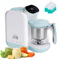 Baby Food Maker with Stainless Steel Steam Basket, One-Step Steam & Blend