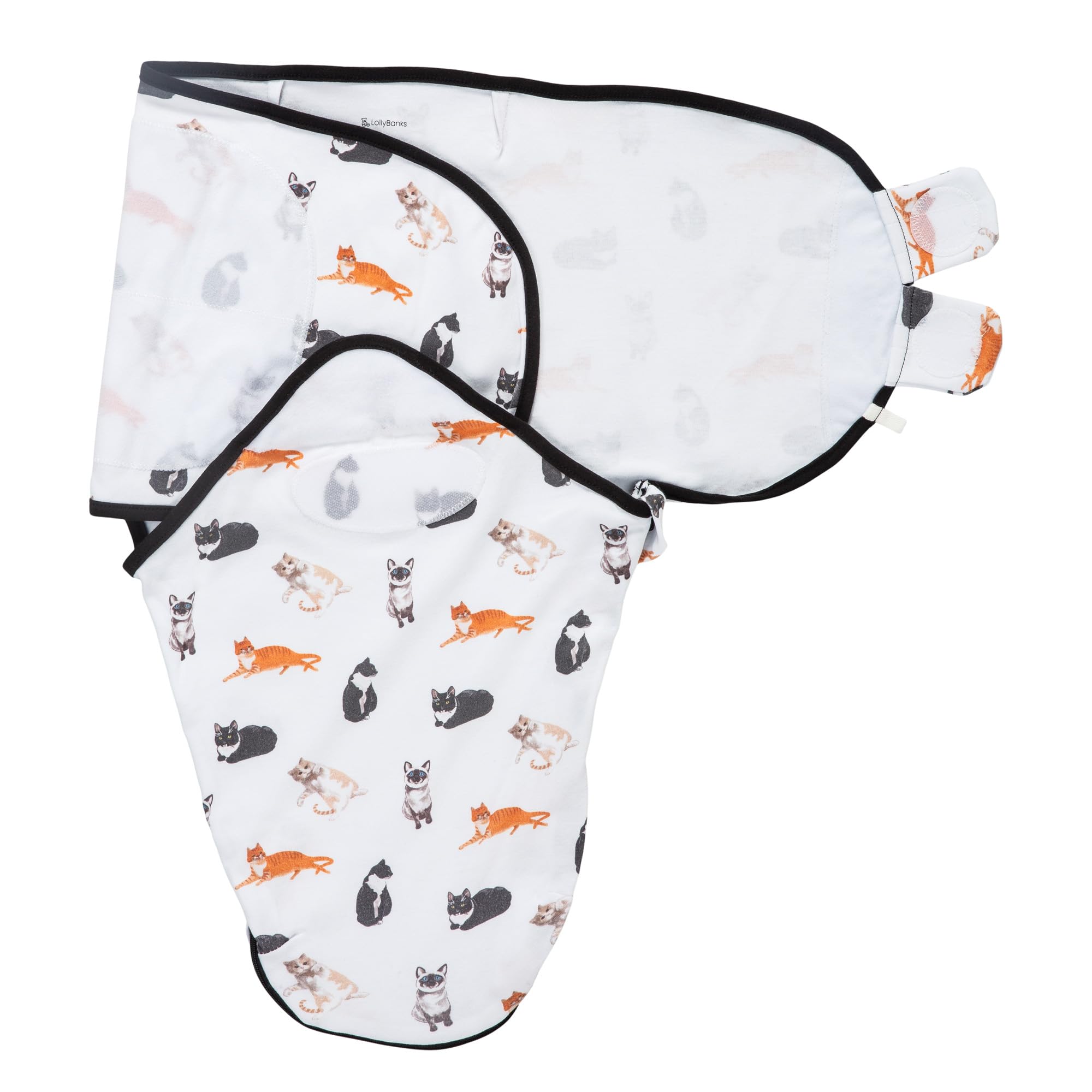 LollyBanks Newborn Swaddle,100% Organic Cotton Baby Swaddle for Newborn