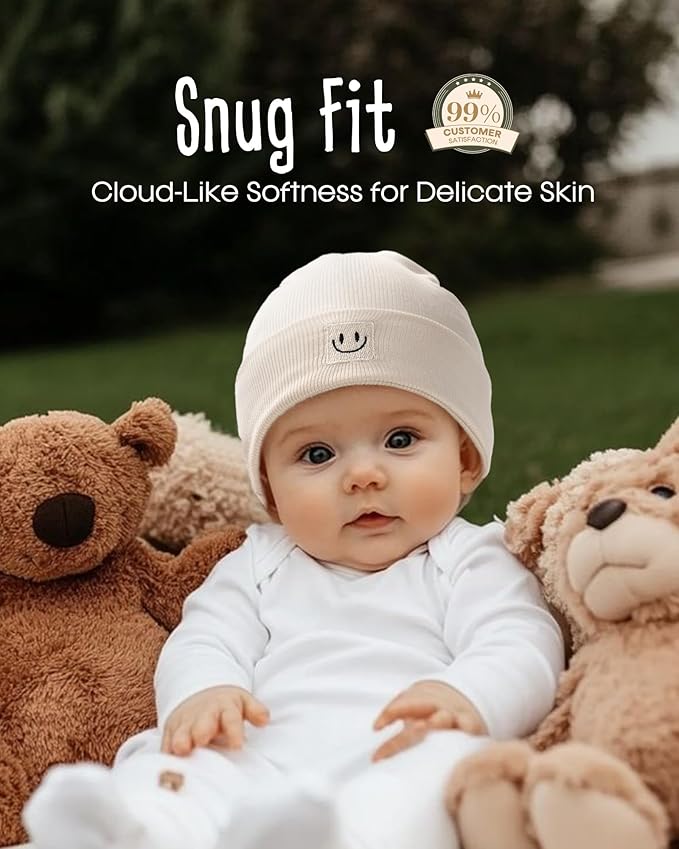FURTALK Baby Newborn Hats Set Soft Infant Beanie Boys Girls Caps